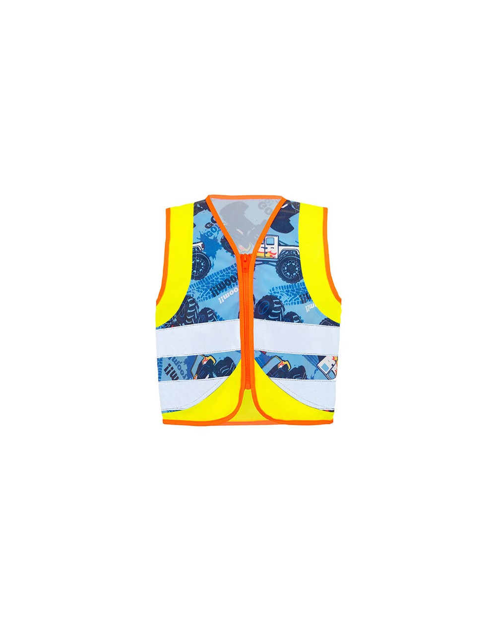 KORNTEX Children´s Safety Vest Action Vehicle Fun CO² Neutral Warnwesten personalisierbar