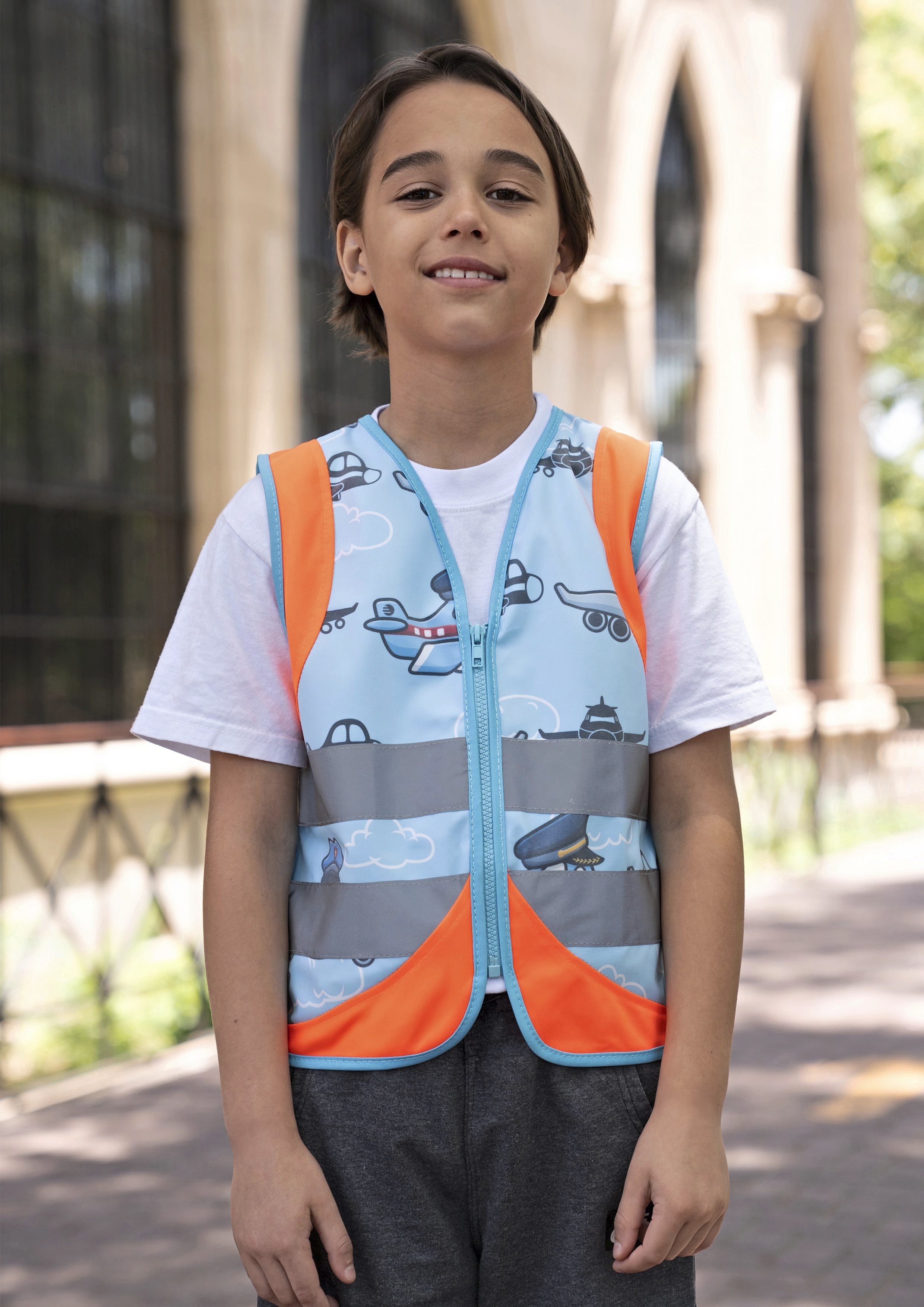 Gilets de sécurité personnalisable KORNTEX Children´s Safety Vest Action Vehicle Fun CO² Neutral