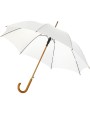 4DO Kyle 23" Automatikregenschirm mit Holzstange und -griff Regenschirme personalisierbar