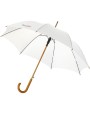4DO Kyle 23" Automatikregenschirm mit Holzstange und -griff Regenschirme personalisierbar