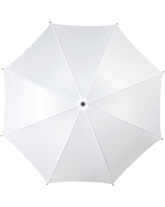 4DO Kyle 23" Automatikregenschirm mit Holzstange und -griff Regenschirme personalisierbar