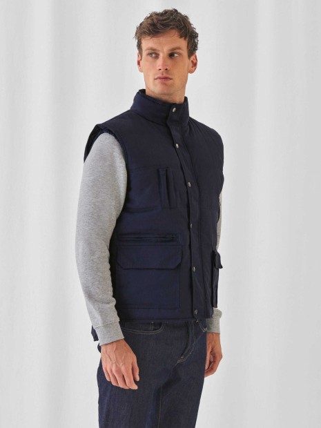 Vestes à personnaliser B&C Bodywarmer Explorer 