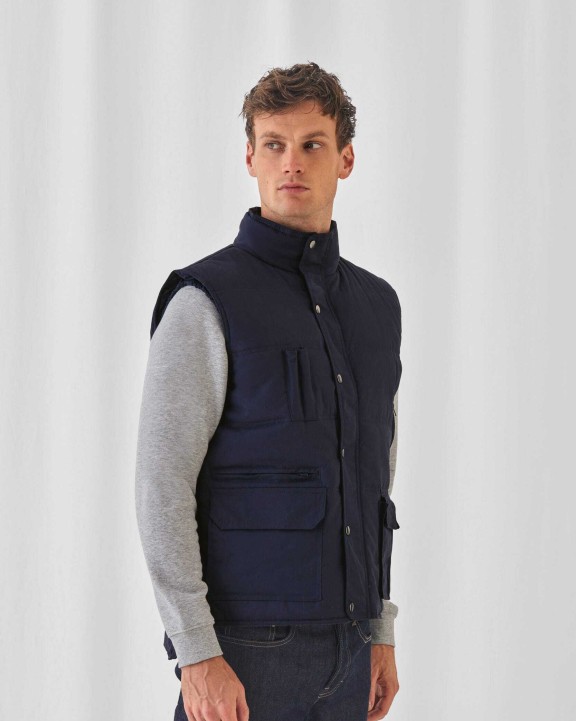 B&C Bodywarmer Explorer Jacken personalisierbar