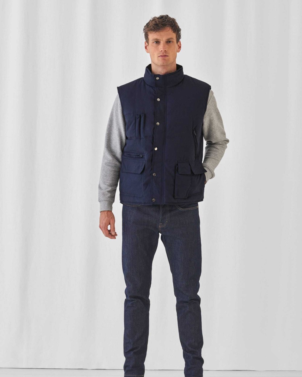 B&C Bodywarmer Explorer Jacken personalisierbar