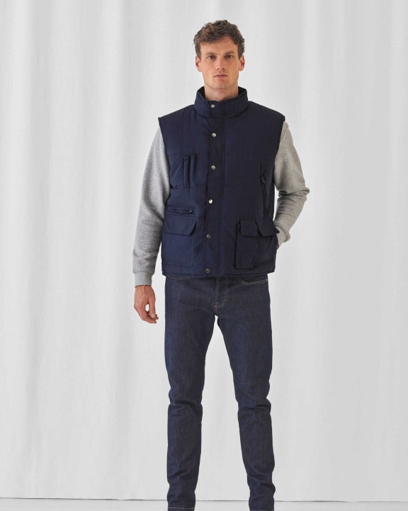 B&C Bodywarmer Explorer Jacken personalisierbar
