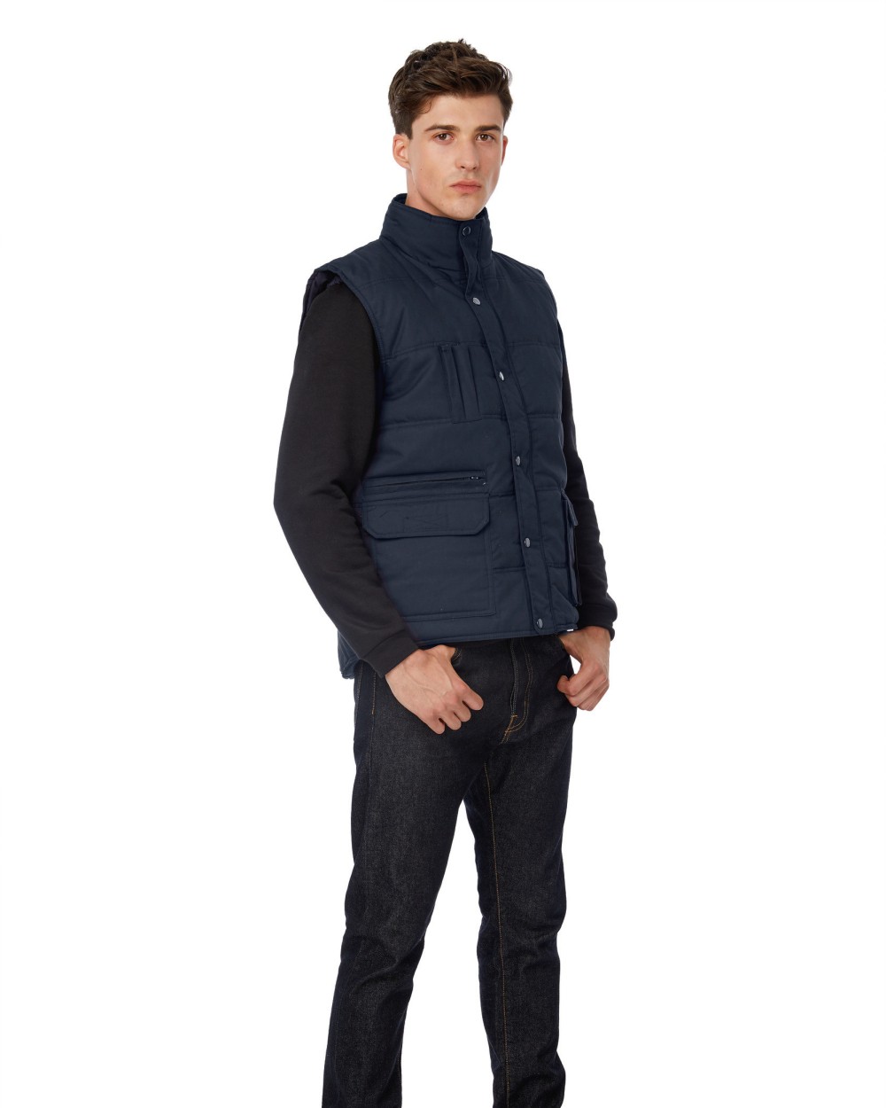 B&C Bodywarmer Explorer Jacken personalisierbar