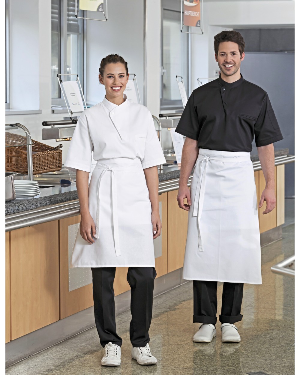 Schorten EXNER Apron 100 x 80 cm voor bedrukking &amp; borduring