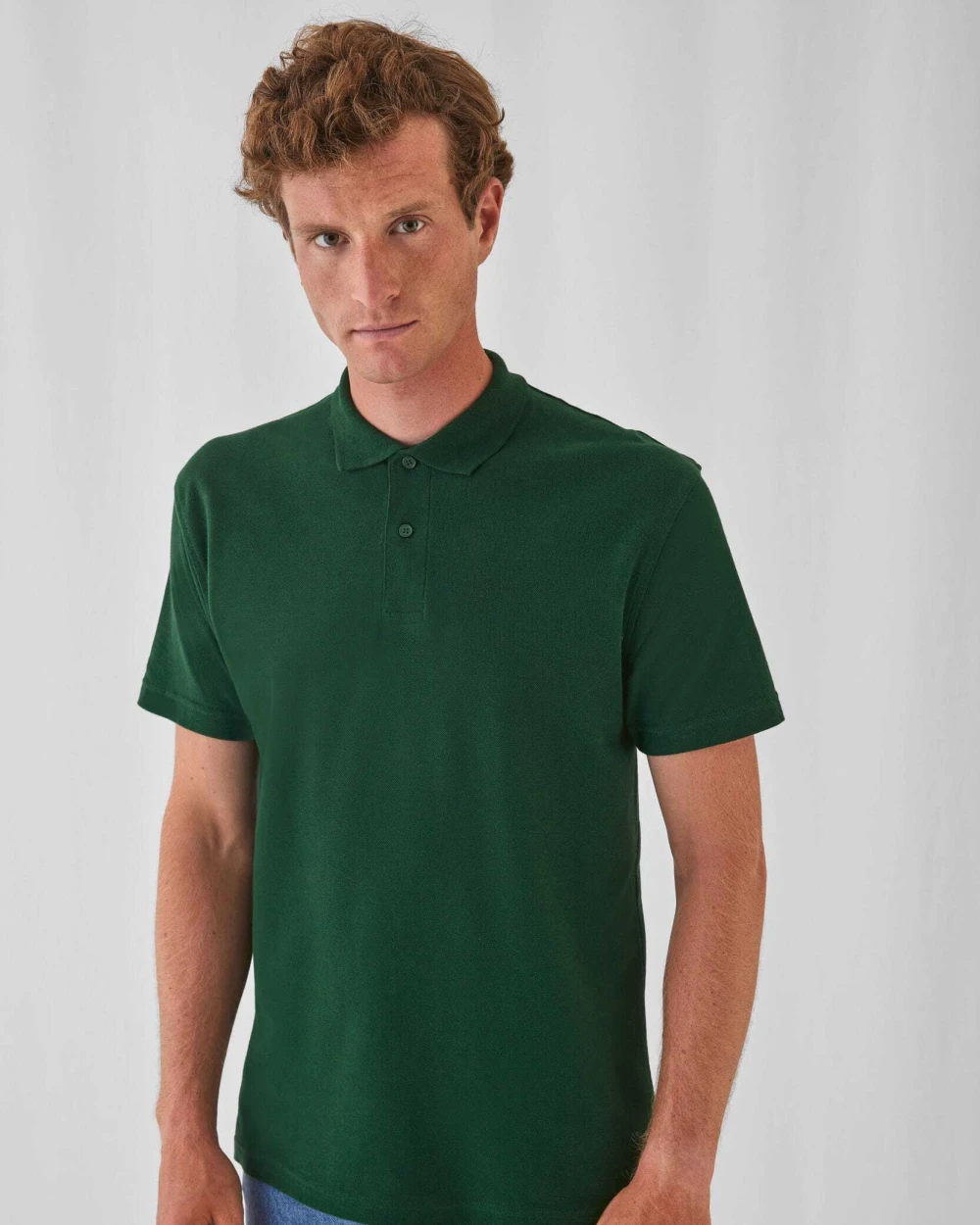 Polo's B&C Id.001 Polo Shirt voor bedrukking &amp; borduring
