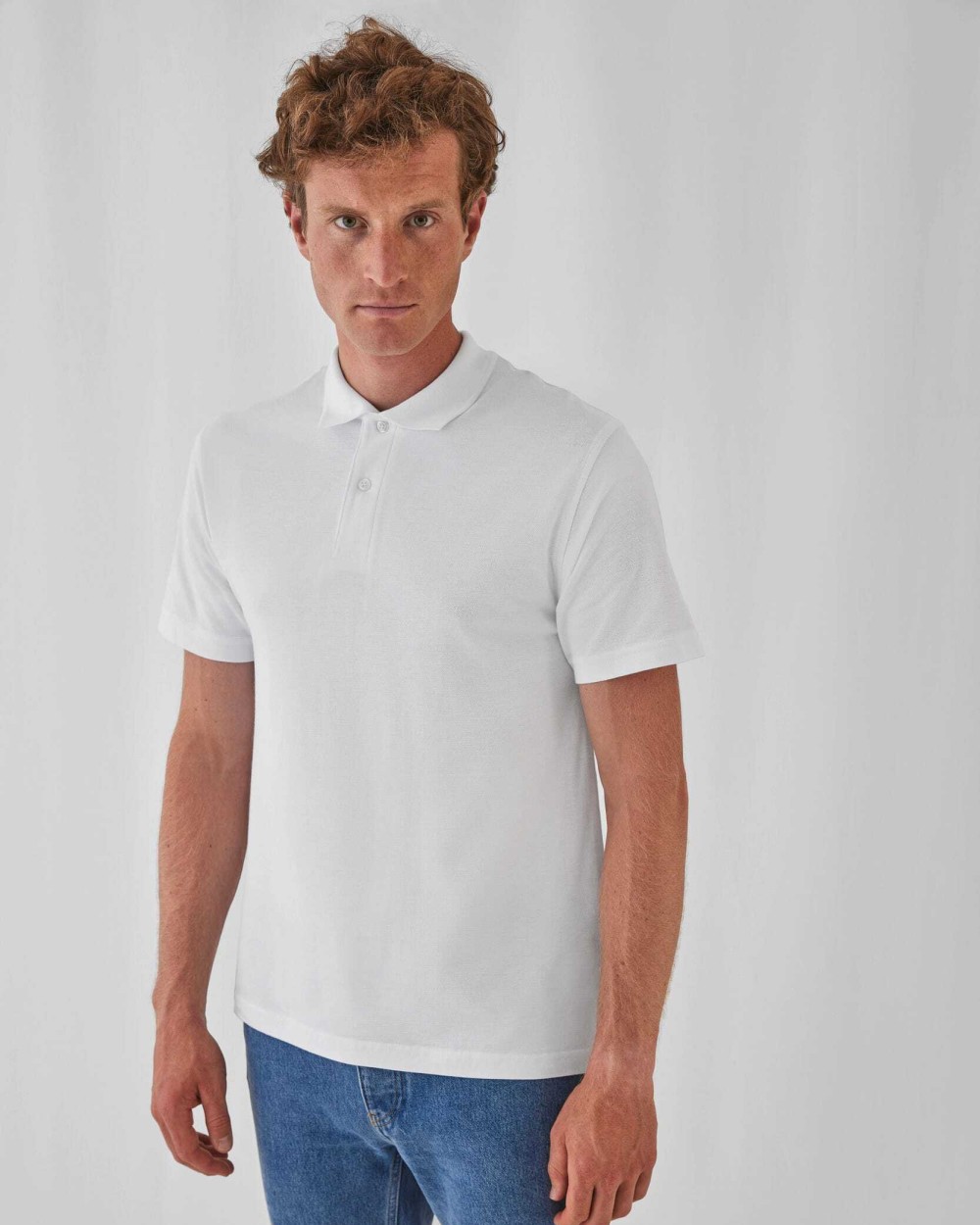 Polo's B&C Id.001 Polo Shirt voor bedrukking &amp; borduring