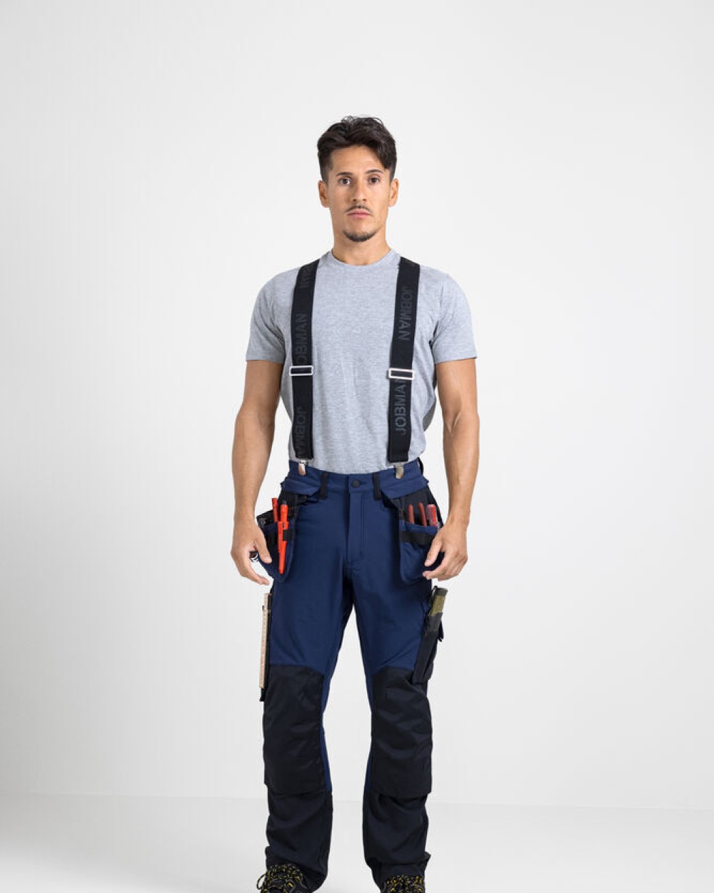 Benodigdheden JOBMAN 9011 Braces voor bedrukking &amp; borduring