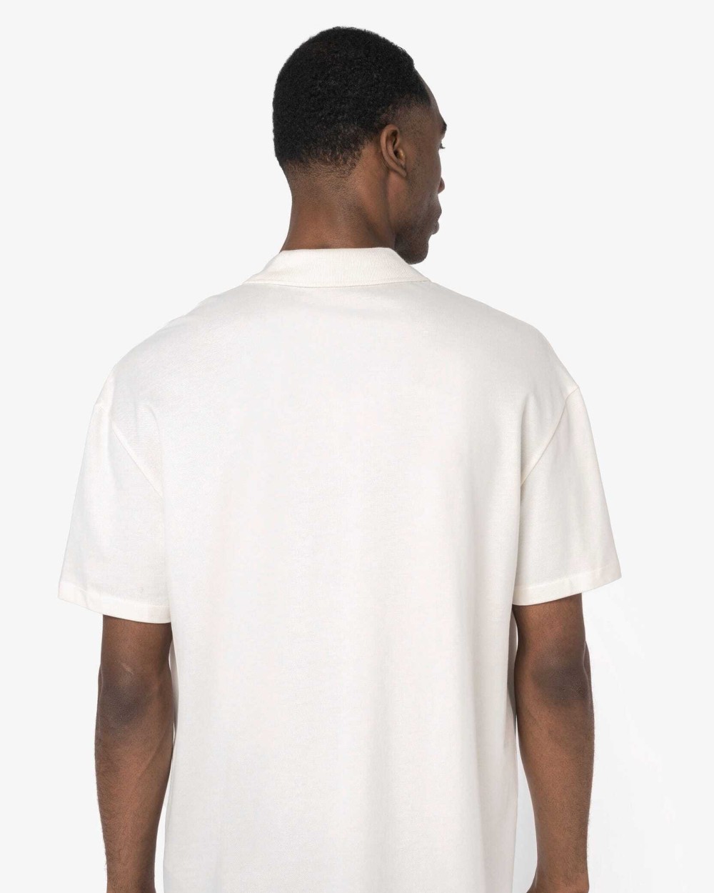 NATIVE SPIRIT Umweltfreundliches Polohemd aus Piqué mit überschnittener Schulterpartie für Herren Poloshirts personalisierbar