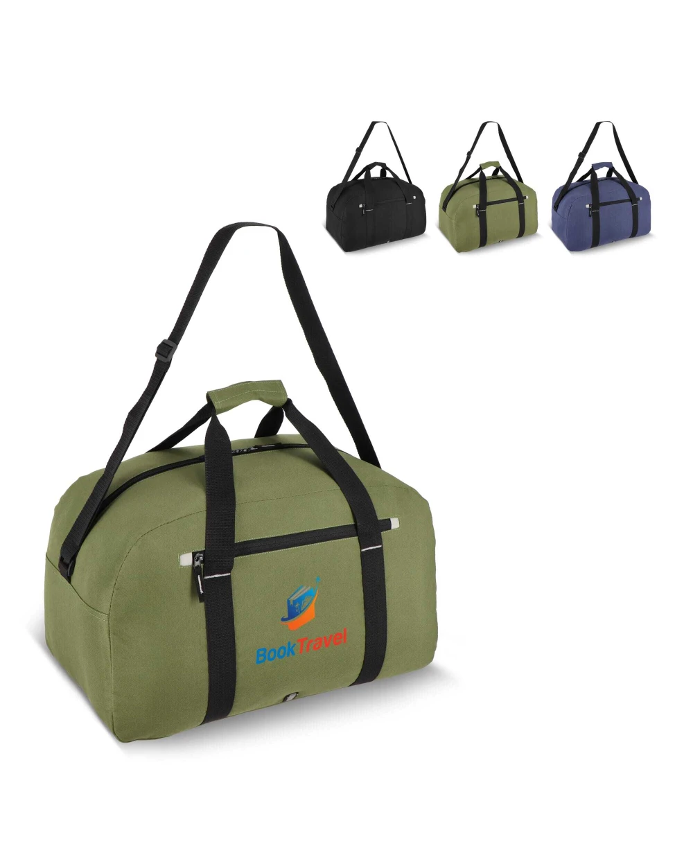 Sacs & Bagagerie personnalisable 4DO Sac de sport et de voyage R-PET 600D Nevada 53 x 27 x 30 cm 35 L