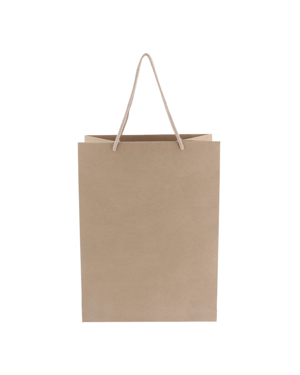 Tote bags 4DO Papieren geschenktas 120g/m² 30x20x40cm voor bedrukking &amp; borduring