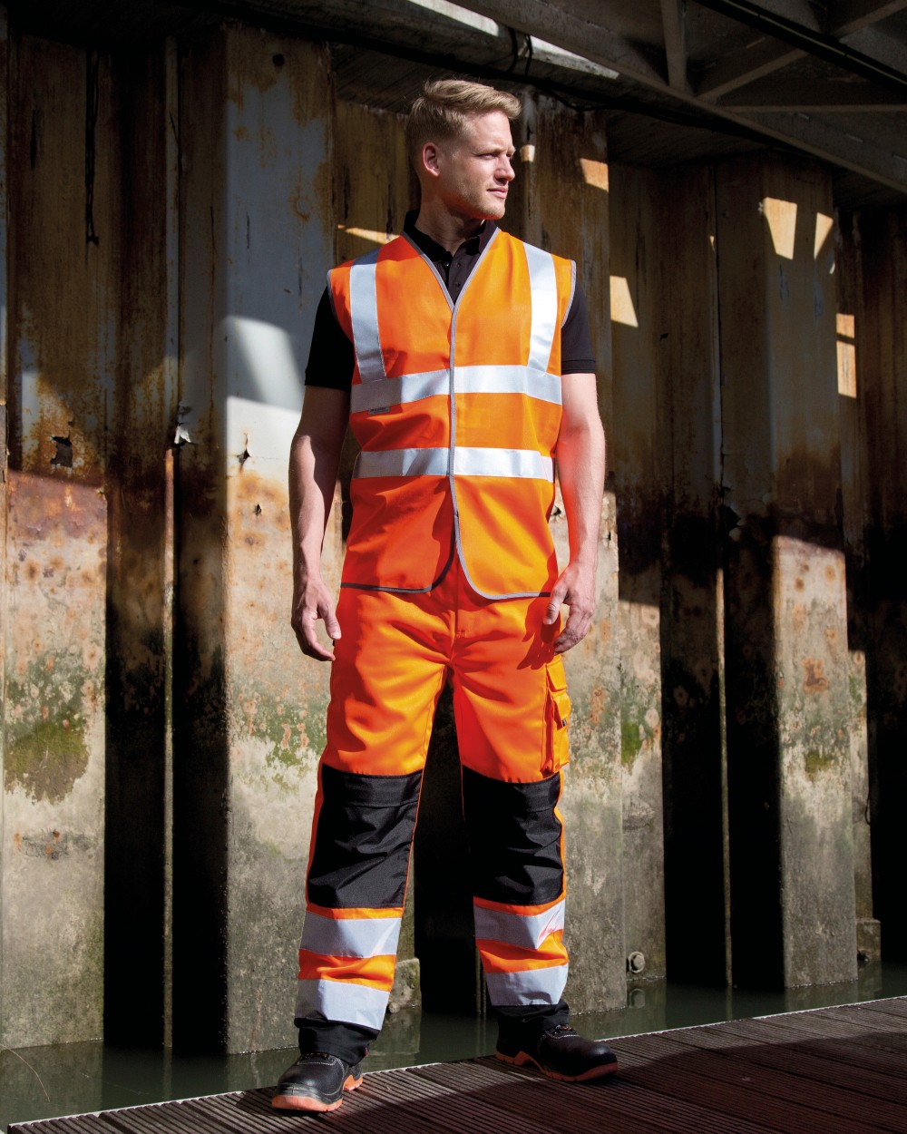 RESULT Safety Hi-viz Vest Warnwesten personalisierbar
