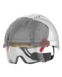 Benodigdheden JSP EVO® VISTAlens™ veiligheidshelm, microvizier, geventileerd, met geïntegreerd anticondens, antikr voor bedrukking &amp; borduring