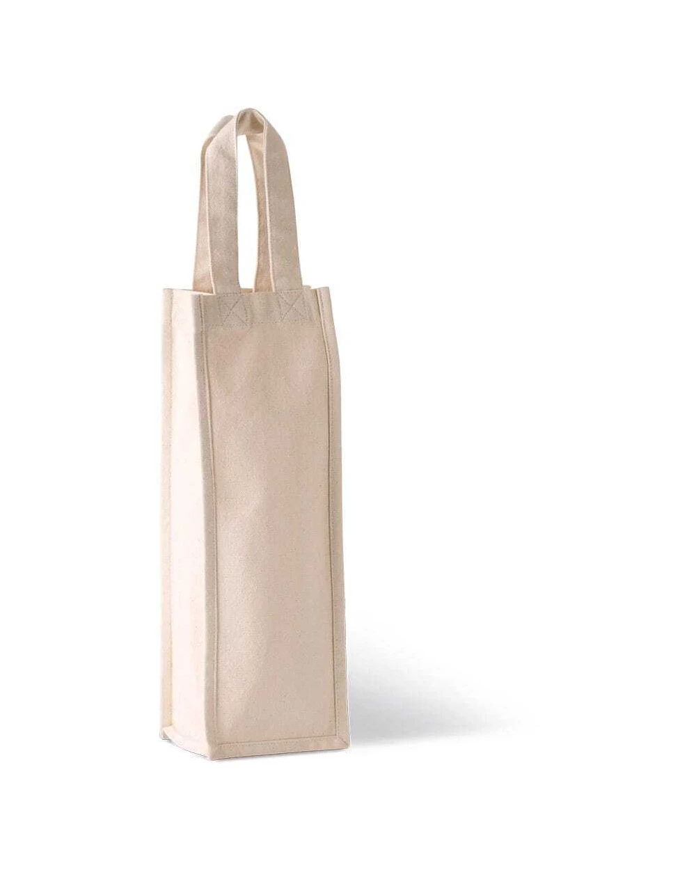 KIMOOD Flaschenbeutel. Baumwollcanvas Taschen personalisierbar