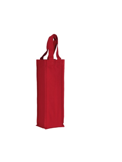 KIMOOD Sac porte-bouteille en coton canvas /api/colors/4fa7109a-7fa4-4f07-95b2-3253a384c147 personnalisable