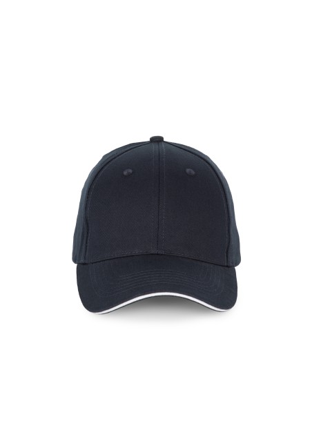 K-UP Casquette sandwich contrasté - 6 panneaux /api/colors/ac3617f1-55b6-4cce-bc08-bb5c08d2e5bf personnalisable