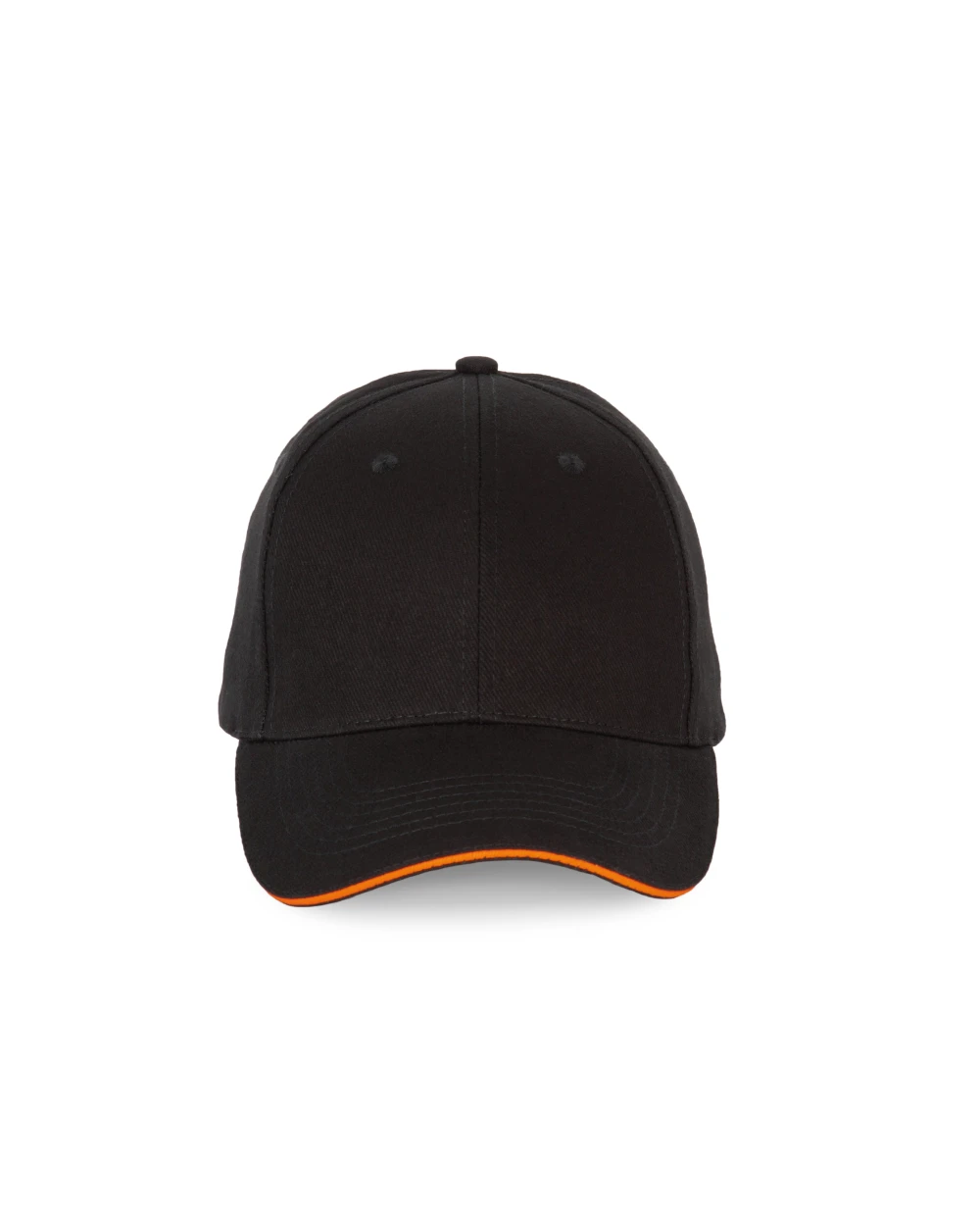 K-UP 6-Panel-Kappe mit Kontrast-Sandwichschirm Kappen personalisierbar