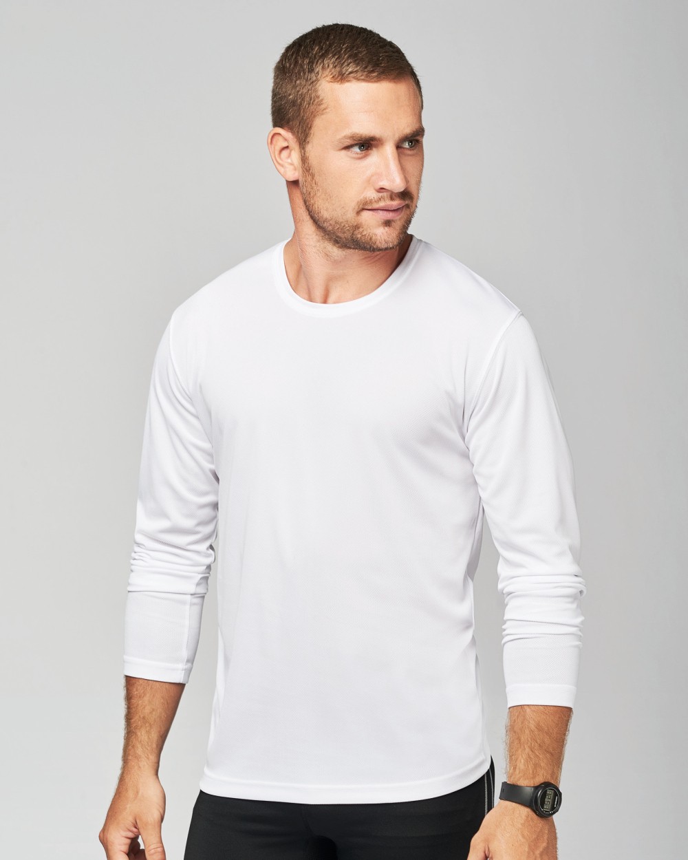 T-shirts PROACT Herensportshirt Lange Mouwen voor bedrukking &amp; borduring