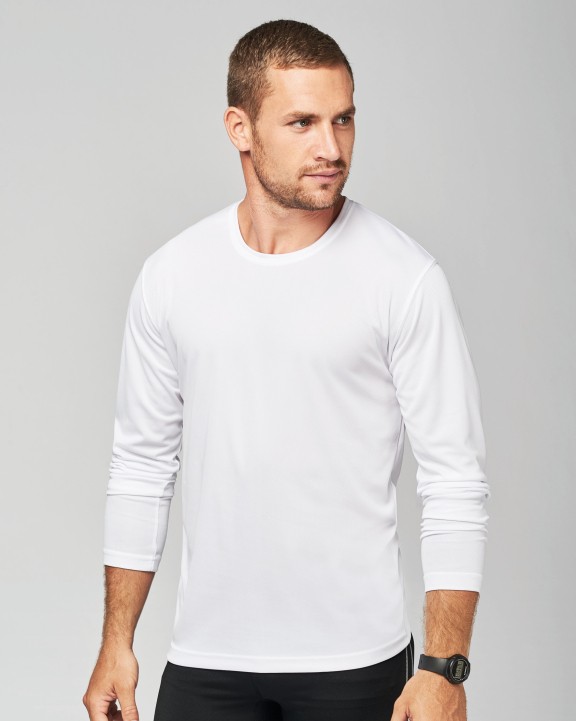 T-shirts PROACT Herensportshirt Lange Mouwen voor bedrukking &amp; borduring