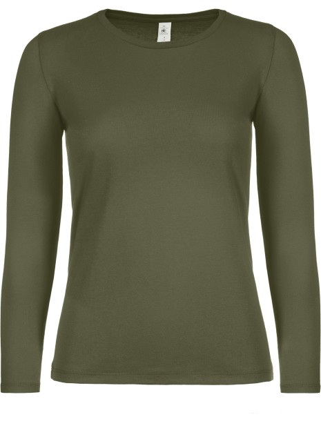 B&C T-shirt manches longues femme #E150 /api/colors/09abe744-a2a6-4141-95bf-881001cef524 personnalisable