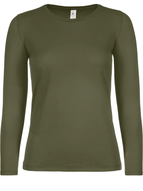 B&C T-shirt manches longues femme #E150 /api/colors/09abe744-a2a6-4141-95bf-881001cef524 personnalisable
