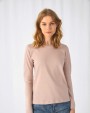 B&C Damen-Langarmshirt #E150 T-Shirts personalisierbar
