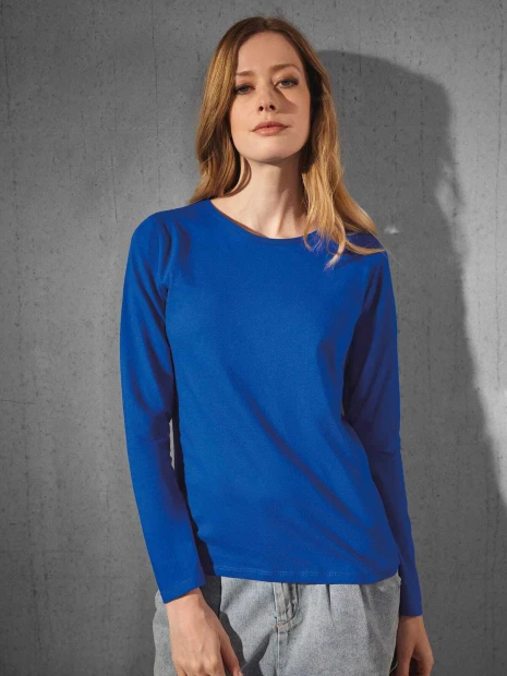 T-Shirts à personnaliser B&C T-shirt manches longues femme #E150 