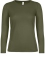 B&C Damen-Langarmshirt #E150 T-Shirts personalisierbar