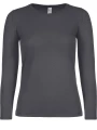 B&C T-shirt manches longues femme #E150 /api/colors/3664e9be-231a-44a8-bacd-707b001b474c personnalisable