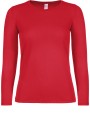 B&C Damen-Langarmshirt #E150 T-Shirts personalisierbar