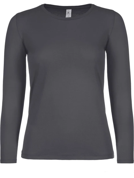 B&C T-shirt manches longues femme #E150 /api/colors/3664e9be-231a-44a8-bacd-707b001b474c personnalisable