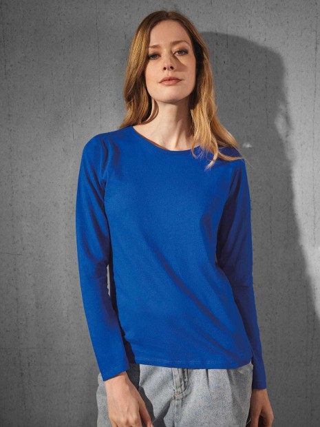 T-Shirts à personnaliser B&C T-shirt manches longues femme #E150 