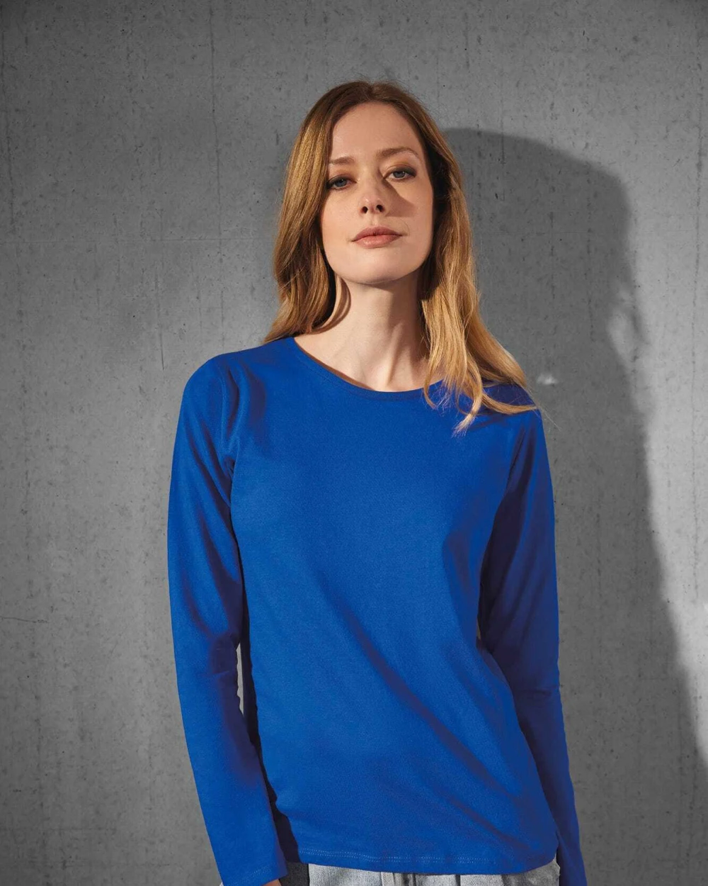 T-shirts B&C #E150 Ladies' T-shirt long sleeves voor bedrukking &amp; borduring