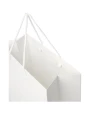 Sacs & Bagagerie personnalisable 4DO Sac en papier 170 g/m2 integra fait à la main avec poignées torsadées en plastique, 31 x 12 x 41 cm