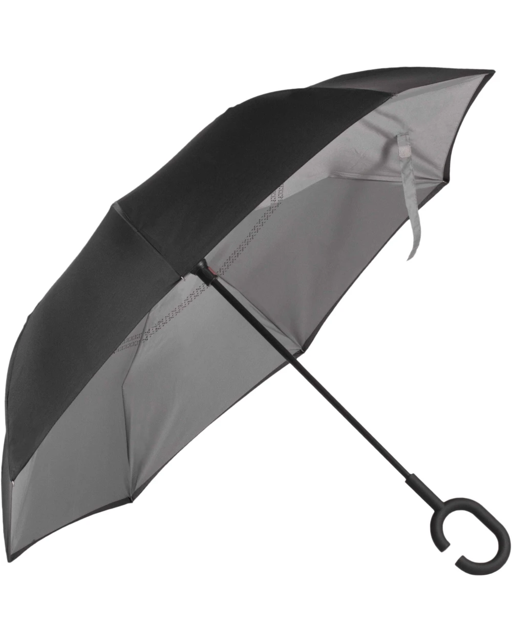 KIMOOD Umgekehrter Regenschirm für freie Hände Regenschirme personalisierbar