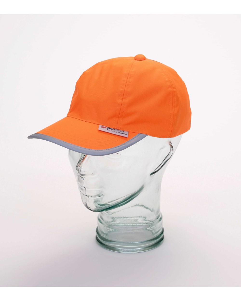 Petjes YOKO Baseball pet met reflecterende bies voor bedrukking &amp; borduring