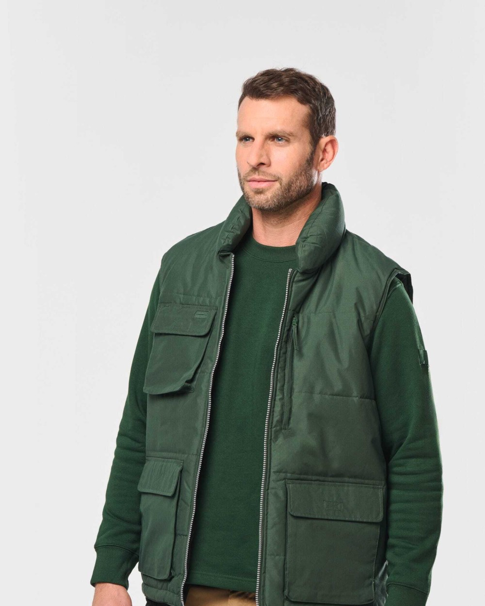 Vestes personnalisable WK. DESIGNED TO WORK Bodywarmer matelassé homme