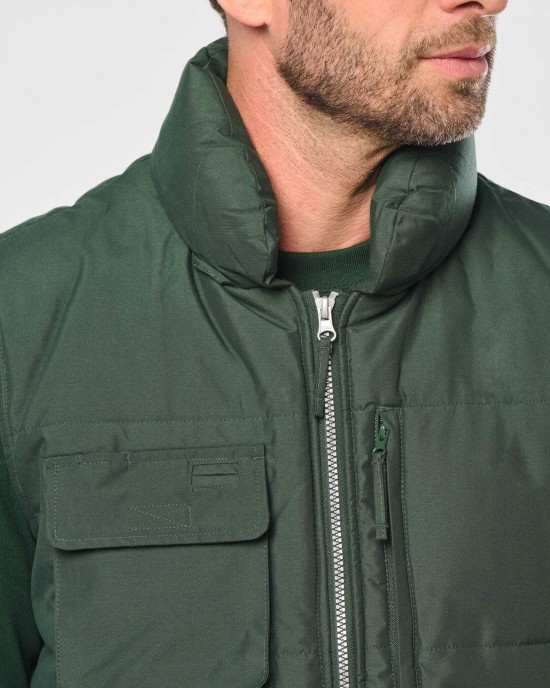 Vestes personnalisable Wk. Designed To Work Bodywarmer matelassé homme