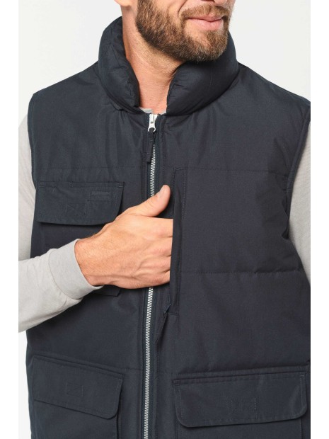 WK. DESIGNED TO WORK Bodywarmer matelassé homme  personnalisable
