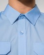 KARIBAN Langarm-Pilotenhemd für Herren Hemden personalisierbar