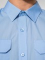 Chemises à personnaliser KARIBAN Chemise pilote manches longues homme 