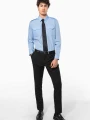 Chemises à personnaliser KARIBAN Chemise pilote manches longues homme 