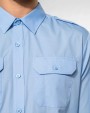 KARIBAN Langarm-Pilotenhemd für Herren Hemden personalisierbar