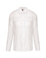 Chemises personnalisable KARIBAN Chemise pilote manches longues homme