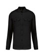 Chemises personnalisable KARIBAN Chemise pilote manches longues homme
