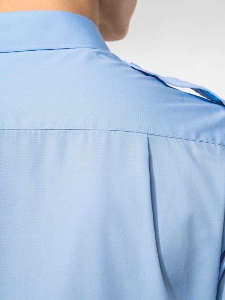 Chemises à personnaliser KARIBAN Chemise pilote manches longues homme 