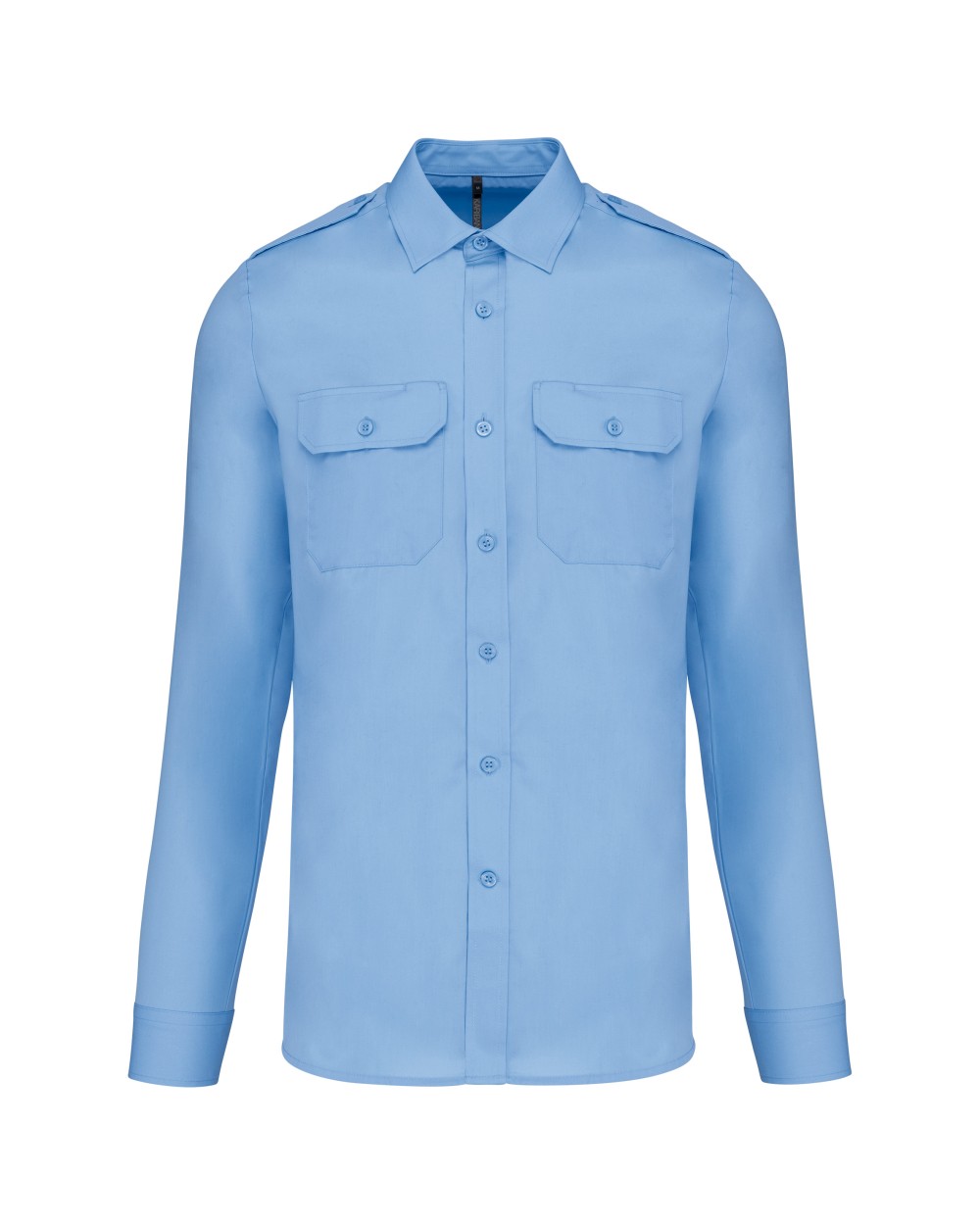 Chemises personnalisable KARIBAN Chemise pilote manches longues homme