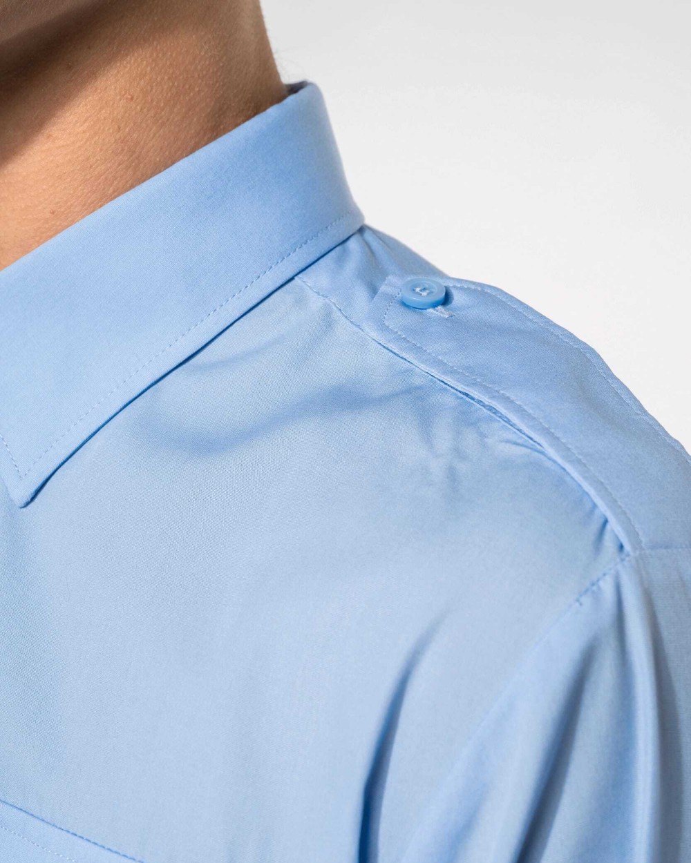 KARIBAN Langarm-Pilotenhemd für Herren Hemden personalisierbar